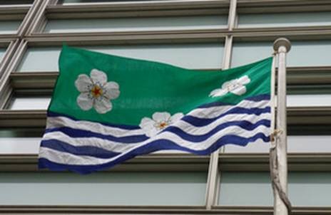 Cumbria Council commissioned flag DCLG 2013