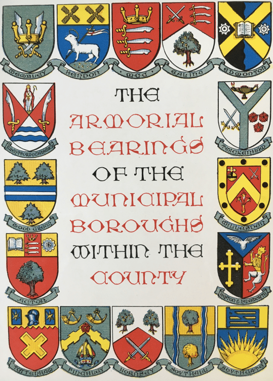 Middlesex boroughs civic arms