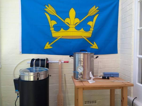 Southfolk Brewing Getting ready for the Suffolk Day brew ( June 21st )